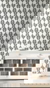 Broadsands Botanica Black Peel & Stick Wallpaper thumbnail 2