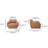 Hazel Lounge Chair Copper thumbnail 9