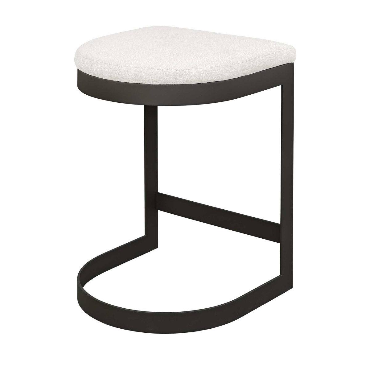 Maude Outdoor Counter Stool, Outdoor Stool by Uttermost, 1'5.25" width x 2'2" height x 1'5.25" depth View 5