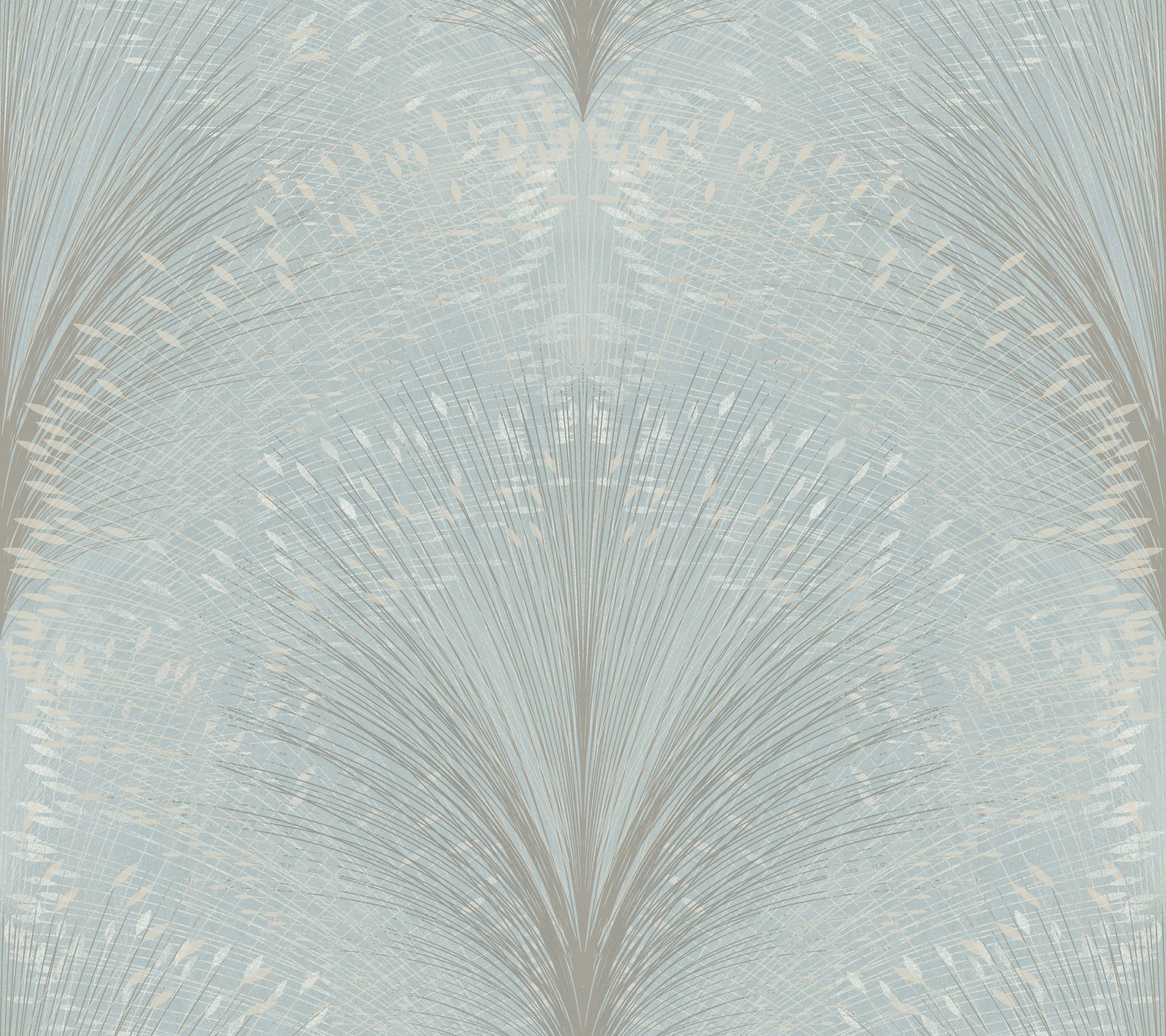 Papyrus Plume Sky Blue Wallpaper large image 