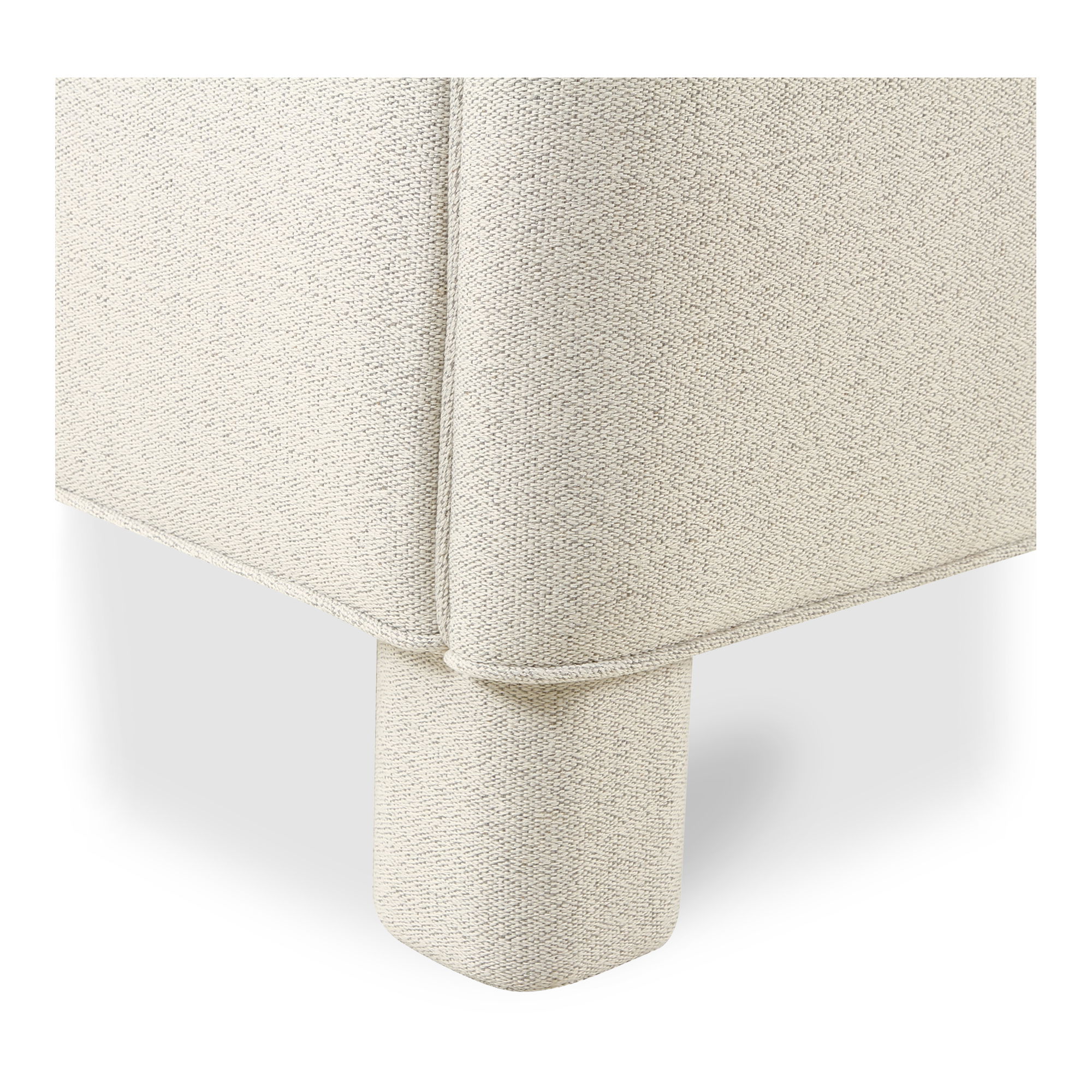 Ichigo King Bed Light Grey, by Moe's Home, 81.5" width x 49" height x 92" depth View 7