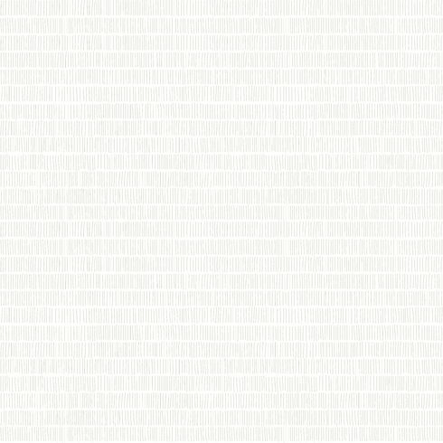 Matchstick White Peel & Stick Wallpaper