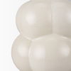Ulvi Cream Glazed Bubble Ceramic Vase, by Mercana, 7.68" length x 7.48" width x 14.17" height thumbnail 7