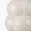 Ulvi Cream Glazed Bubble Ceramic Vase, by Mercana, 7.68" length x 7.48" width x 14.17" height thumbnail 9