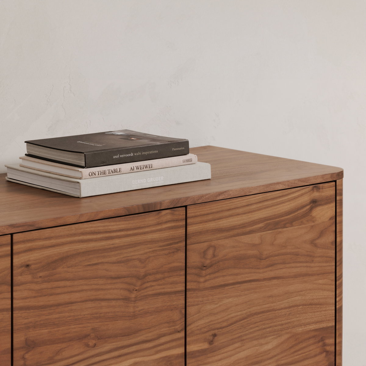 Round Off Sideboard Walnut Brown, Cabinets & Sideboard by Moe's Home, 72" width x 30" height x 19" depth View 10