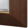 Matheson Rectangular Walnut Mirror thumbnail 4