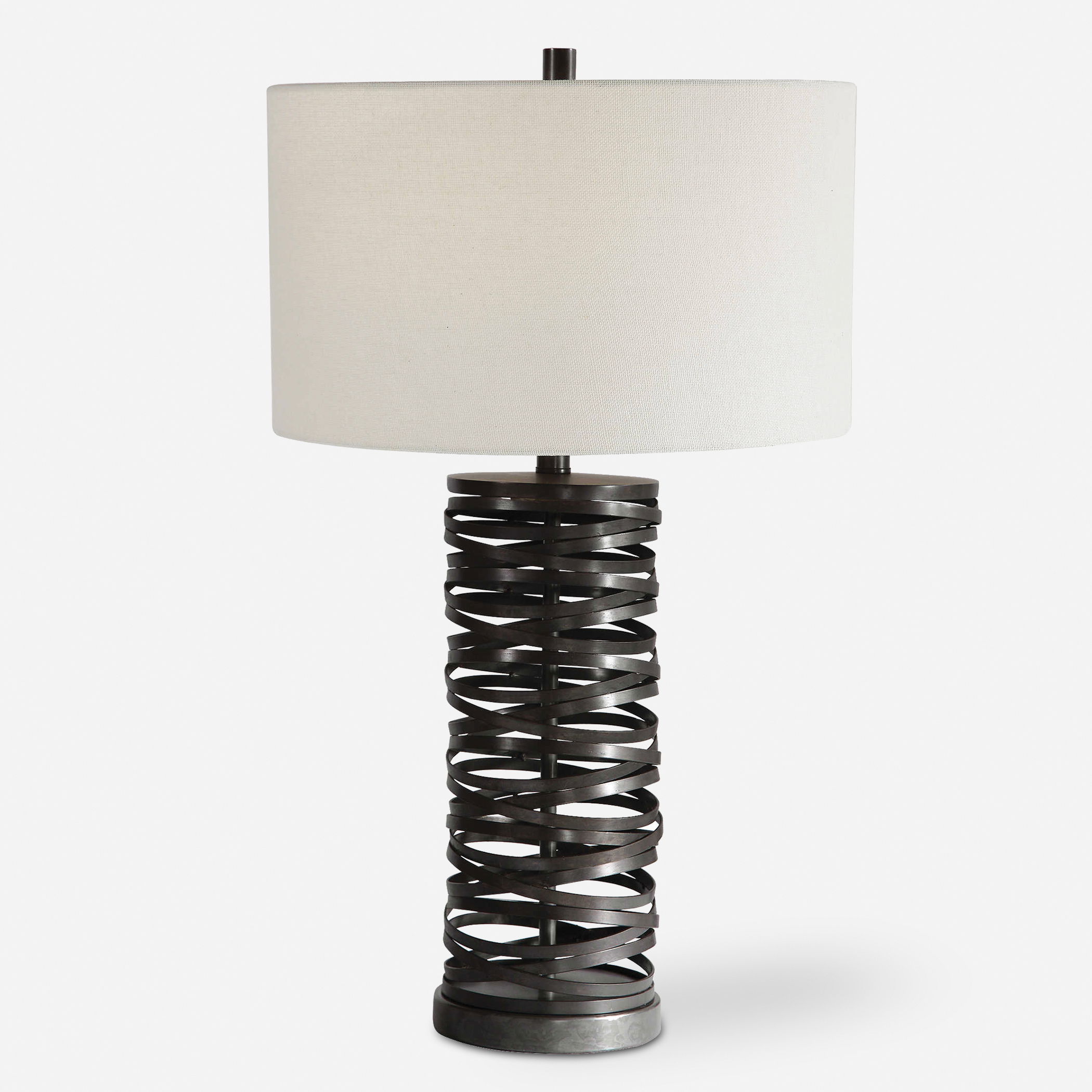 Alita Rust Black Table Lamp large image 