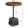 Horton Rustic Accent Table thumbnail 2