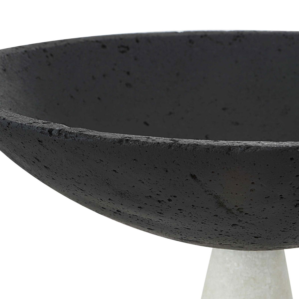 Antithesis Marble Bowls Set/2, Decorative Tray by Uttermost, 10.25" width x 11.75" height x 10.25" depth View 3