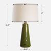 Kelley Moss Green Table Lamp, by Uttermost, 18" width x 28.75" height x 18" depth thumbnail 3