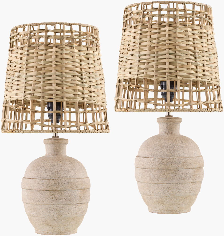 Nightbloom Accent Table Lamp, by Surya, 9" width x 19" height