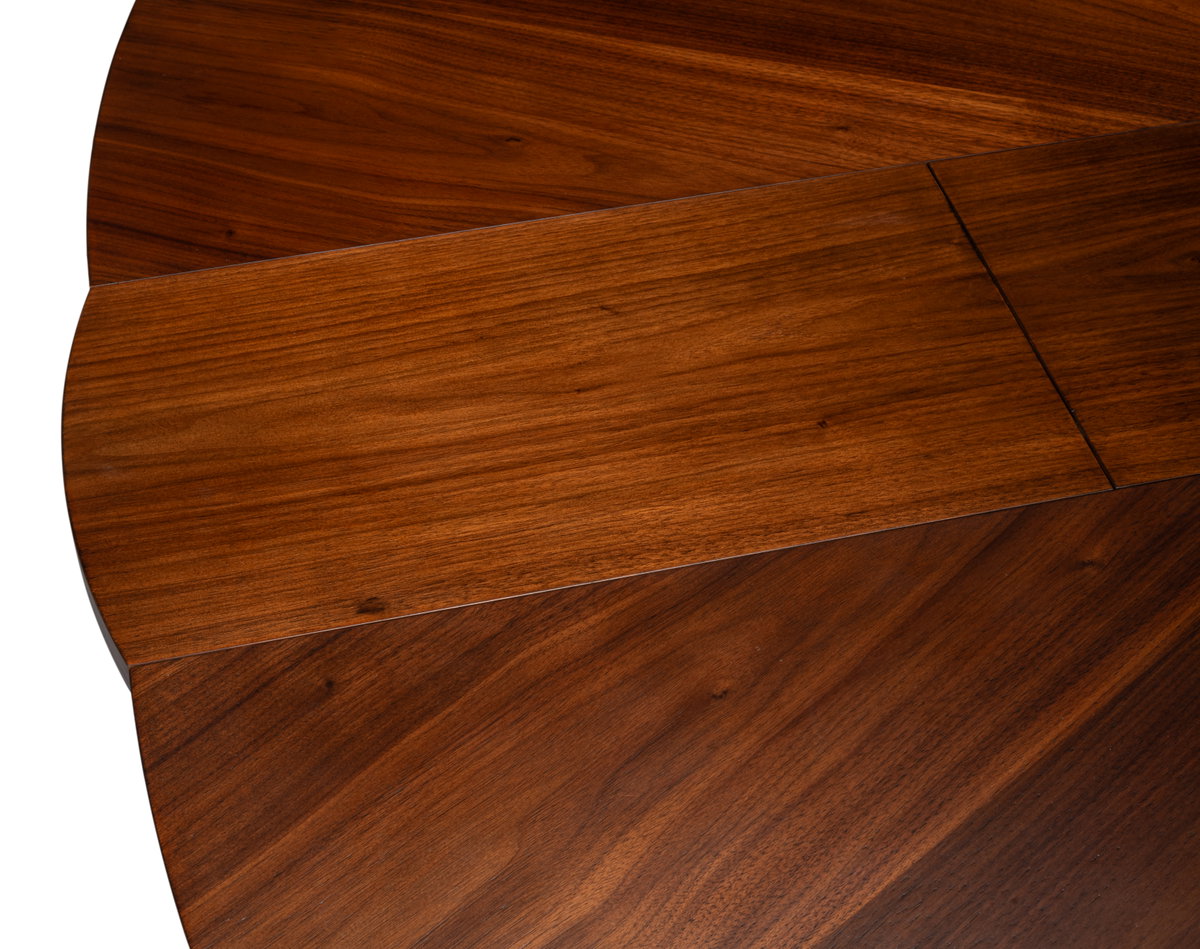 Chelsea Jupe Dining Table Large, by Sarreid, 5'6" length x 5'6" width x 2'6" height View 9