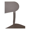 Kent Outdoor Dining Chair Taupe - Set Of Two, by Moe's Home, 16.75" width x 31" height x 20.5" depth thumbnail 6