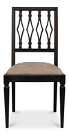 Diamond Side Chair  Nero  Mushroom thumbnail 1