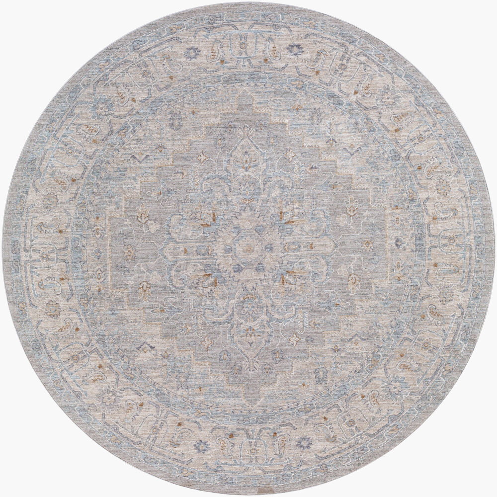 Avant Garde Machine Woven Rug, by Surya, 6'6.74" length x 6'6.74" width