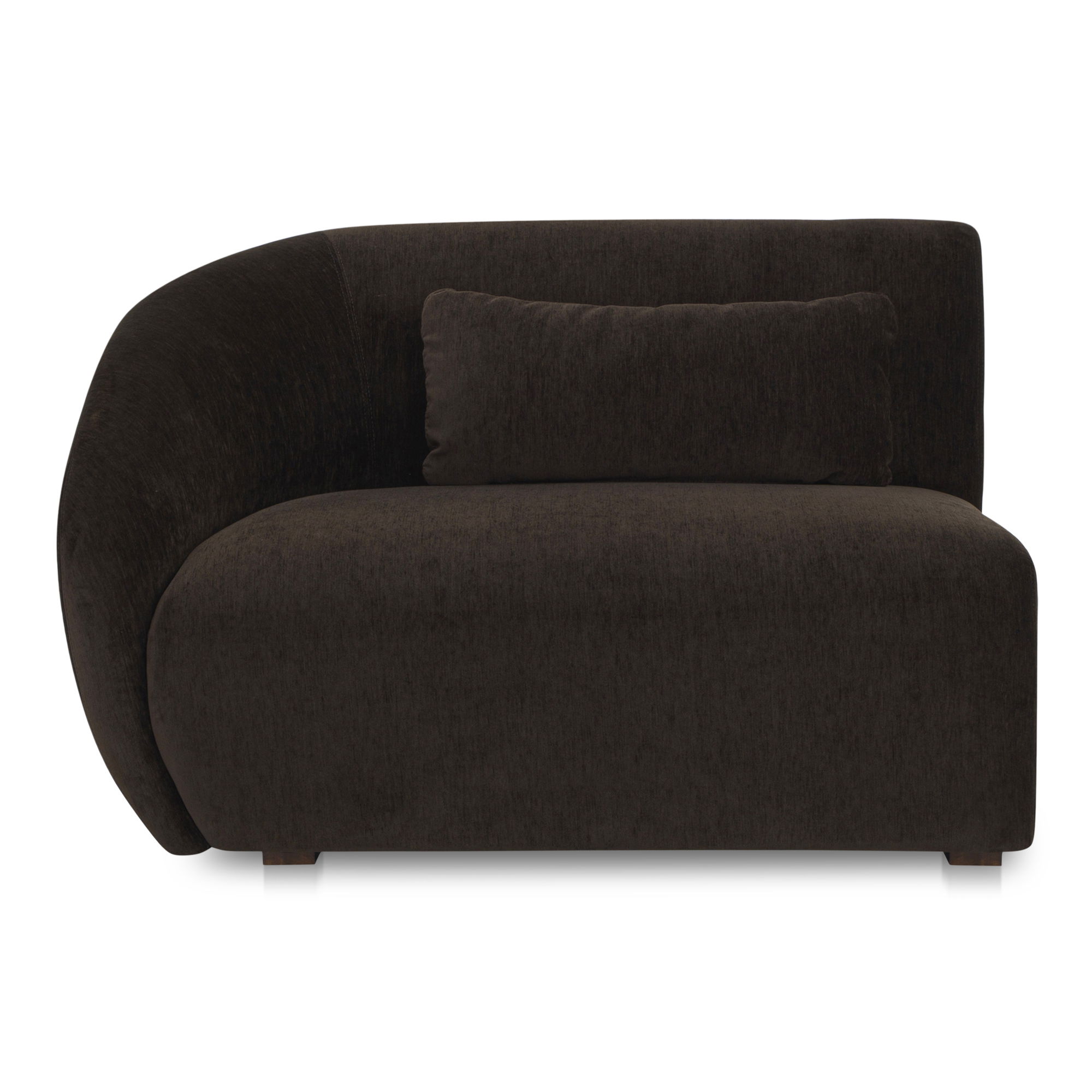 Amelia Left Arm Facing Chair Espresso large image 