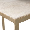 Lindon Travertine Nesting Tables Set/2, Side & End Table by Uttermost, 17.25" width x 24.25" height x 17.25" depth thumbnail 9