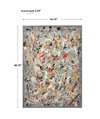 Organized Chaos Hand Painted Canvas, Art by Uttermost, 44.75" width x 60.75" height x 2.25" depth thumbnail 3