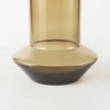 Amrita  Golden Brown Glass Vase, by Mercana, 8.31" length x 8.31" width x 9.72" height thumbnail 10