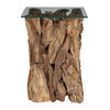 Rozel Teak Wood End Table, Furniture by Uttermost, 17.25" width x 24" height x 17.25" depth thumbnail 5