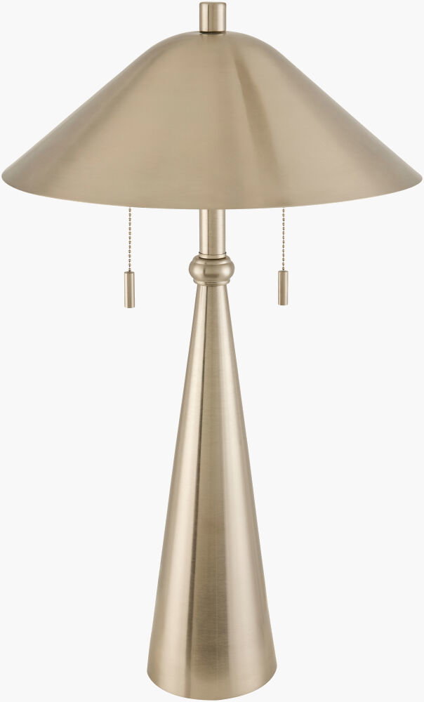 Tamago Accent Table Lamp, by Surya, 15" width x 26" height