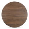 Stanley Dining Table Dark Brown, by Moe's Home, 48" width x 30" height x 48" depth thumbnail 4