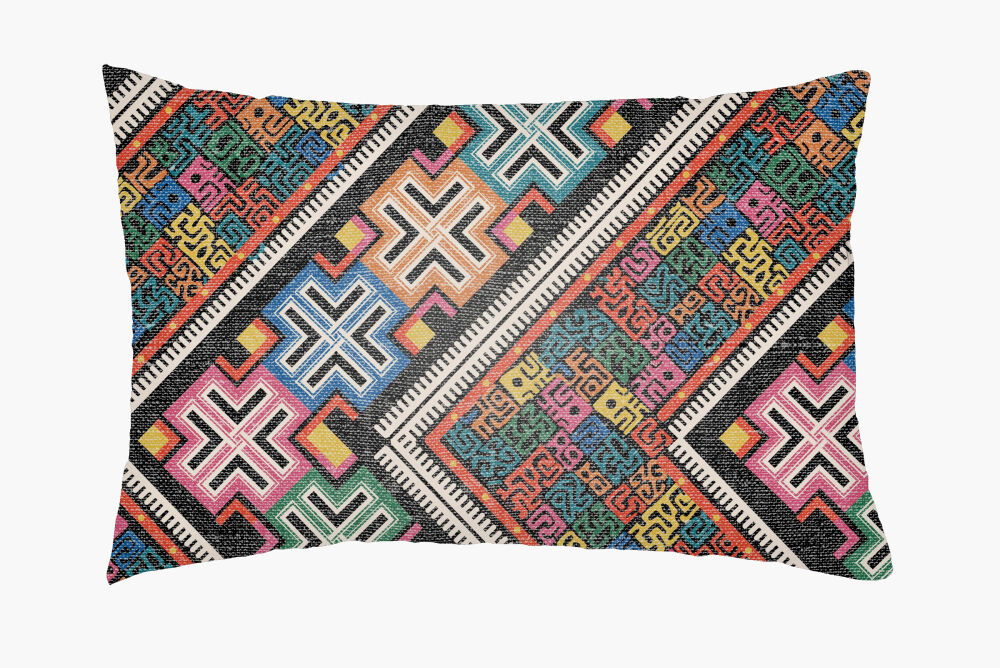 Lolita Lumbar Pillow, Decorative Pillow by Surya, 14" length x 24" width