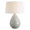 Moray Gray Glaze Table Lamp, by Uttermost, 1'5.25" width x 2'0.25" height x 1'5" depth thumbnail 1