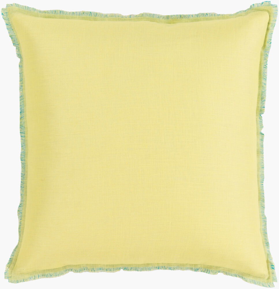 Eyelash Accent Pillow Poly, Decorative Pillow by Surya, 22" length x 22" width