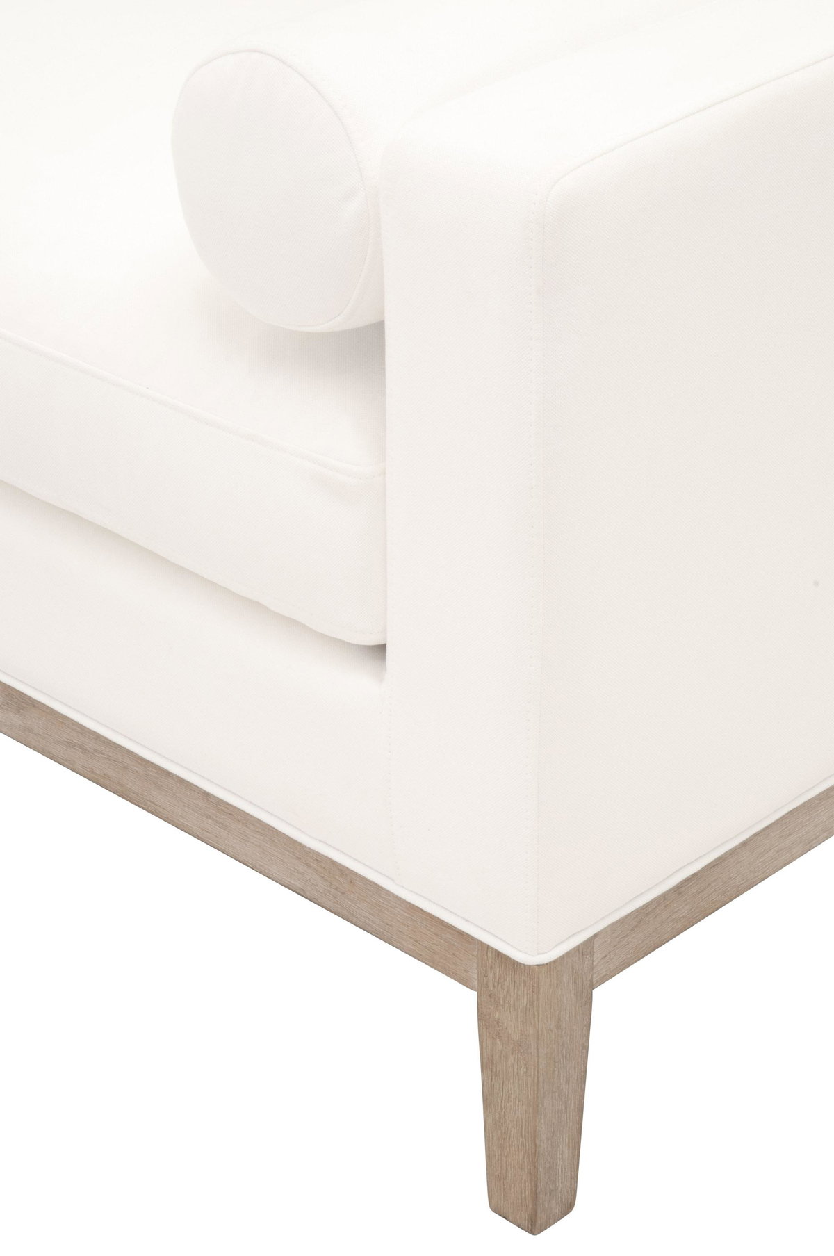 Keaton Upholstered Bench, Ottoman by Essentials for Living, 63" width x 24.5" height x 21.5" depth View 4