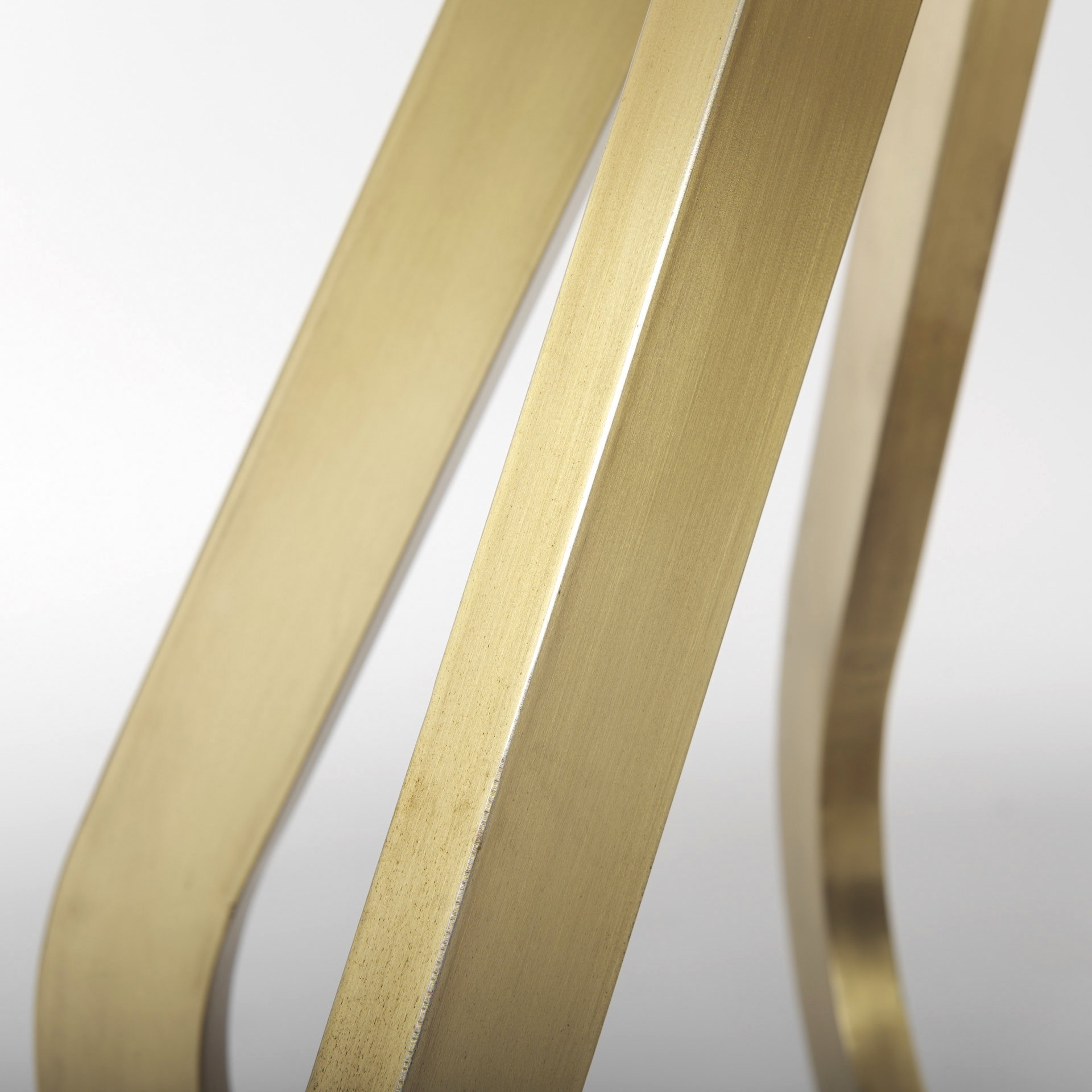 Laurent 48' Marble Top Gold Metal Base Dining Table, by Mercana, 48" length x 48" width x 30.25" height View 9