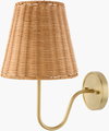 Movita Wall Sconce, by Surya, 12" length x 9" width x 15" height thumbnail