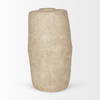 Rama Large Beige Paper Mache Floor Vase, by Mercana, 19" length x 19" width x 33" height thumbnail 4