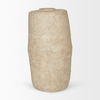 Rama Large Beige Paper Mache Floor Vase, by Mercana, 19" length x 19" width x 33" height thumbnail 4