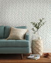 Willow Blue Wallpaper, by York Wall, 33' length x 1'8.5" width x 0.02" depth thumbnail 3