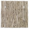 Gathered Teak Square Bleached Wood Wall Decor thumbnail 6