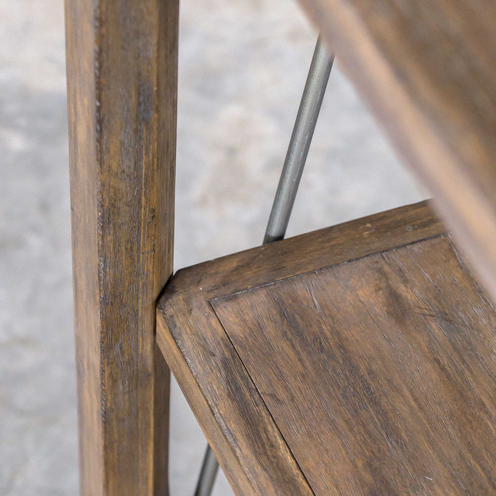 Delancey Weathered Oak Etagere, Furniture by Uttermost, 36" width x 90" height x 18" depth View 6