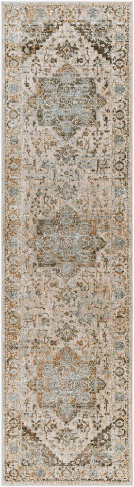 Brunswick Machine Woven Rug, by Surya, 10'0.08" length x 2'7.5" width
