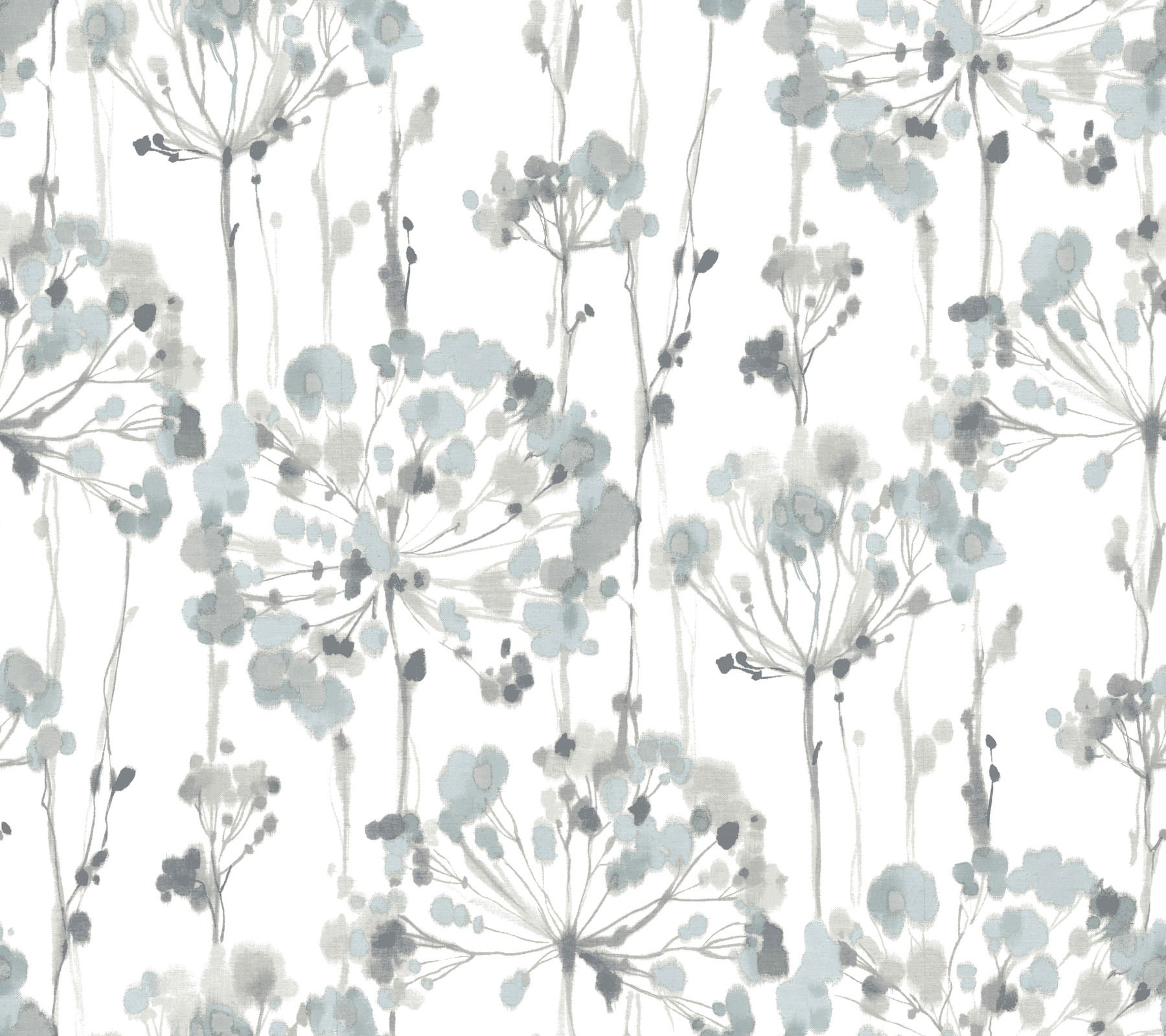 Flourish Sheer Blue & Grey Peel & Stick Wallpaper Flourish Sheer Blue & Grey Peel & Stick Wallpaper large image