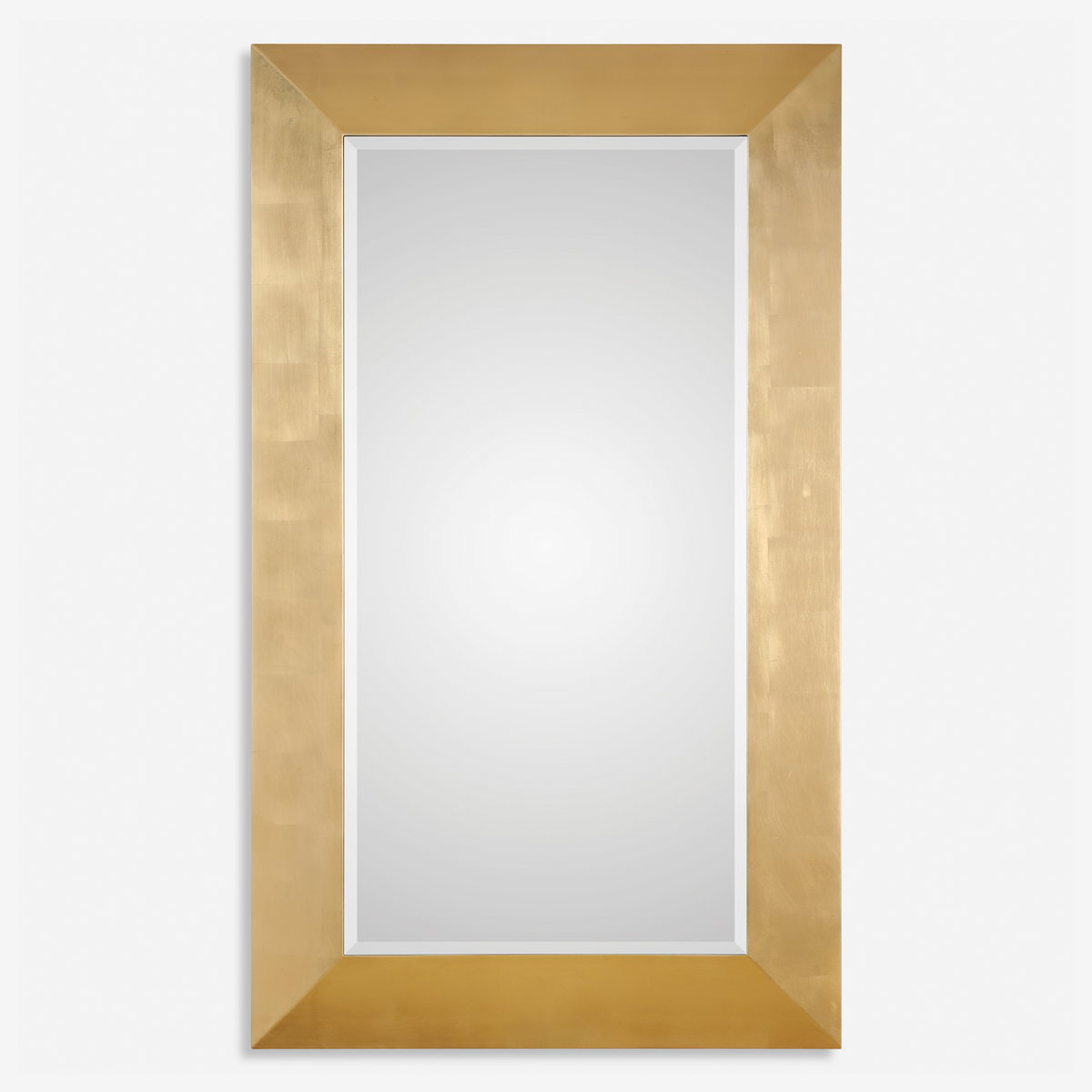 Chaney Gold Mirror, by Uttermost, 43.5" width x 73.5" height x 2.5" depth View 1