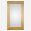 Chaney Gold Mirror, by Uttermost, 43.5" width x 73.5" height x 2.5" depth thumbnail 1