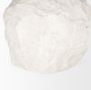 Rini Gold Metal and White Marble Accent Table thumbnail 7