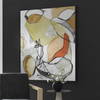 Charcoal Improvision Framed Abstract Art, by Uttermost, 49.5" width x 59.5" height x 2" depth thumbnail 3