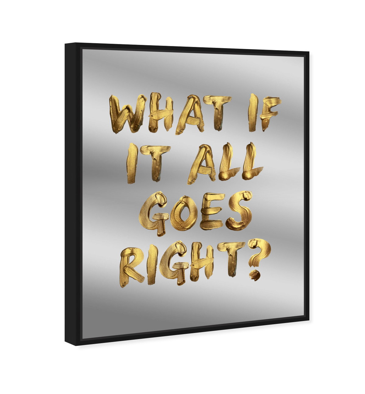 Perfect Alignment Mirror - Decorative Mirror (No Embellishment), by Oliver Gal,  20x30 View 2