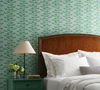 Climbing Vine Soft Teal Wallpaper 1 Climbing Vine Soft Teal Wallpaper thumbnail 1