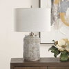 Graydon Gray Table Lamp, by Uttermost, 1'5" width x 2'0.5" height x 1'5" depth thumbnail 4