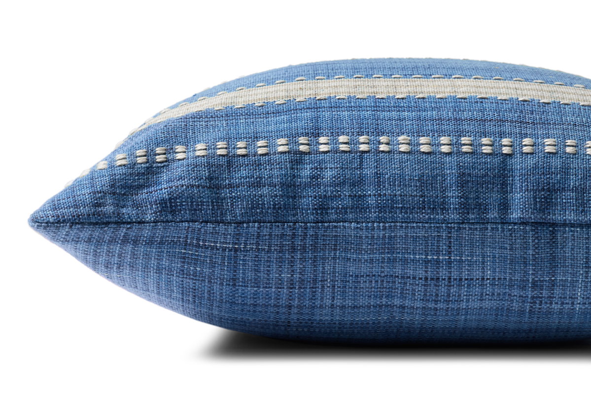 Magnolia Home by Joanna Gaines x Loloi Dennis Pillow, Decorative Pillow, 18" length x 18" width View 3