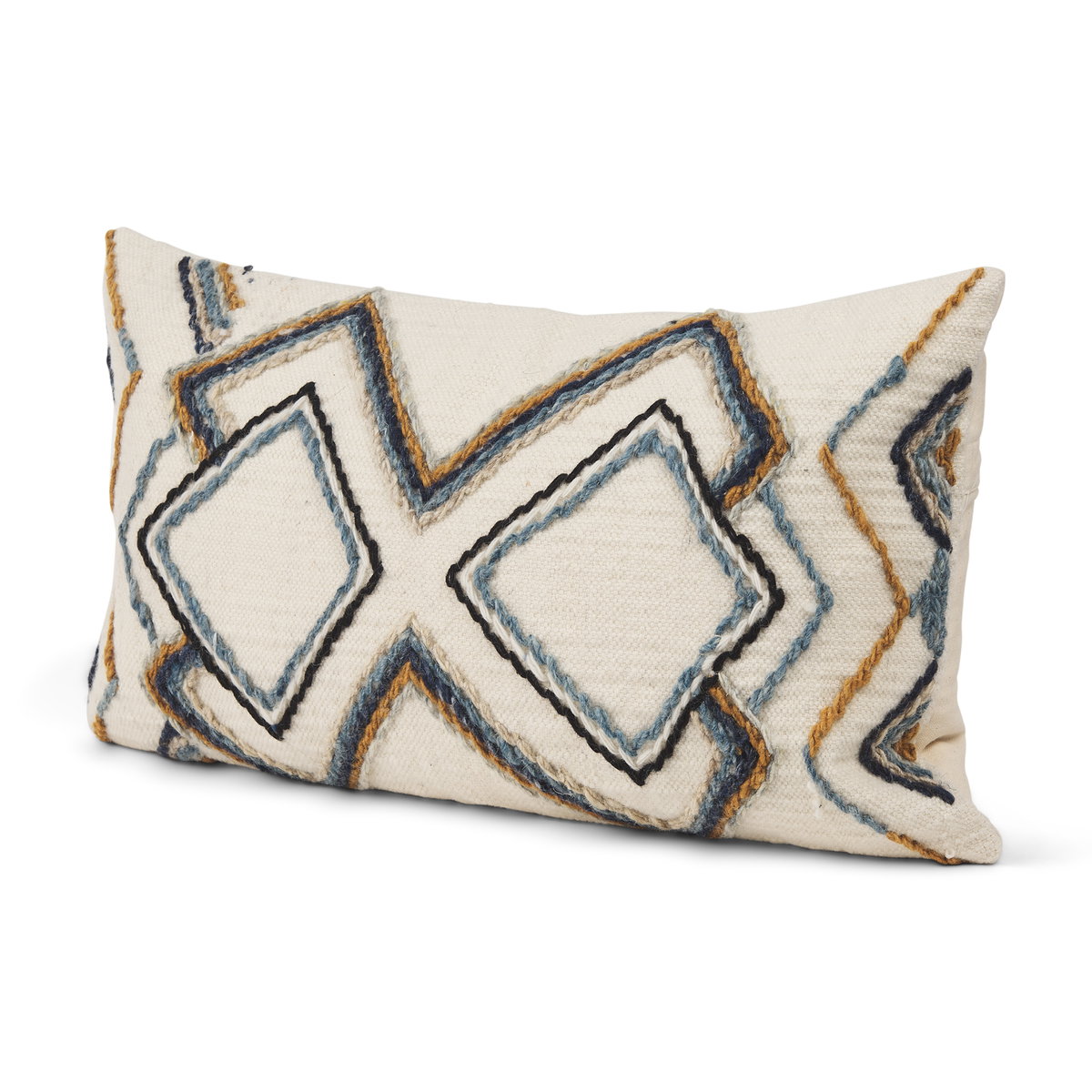 Kitt 14x26 Lumbar Pillow Cover, Decorative Pillow by Mercana, 14" length x 1" width x 26" height View 1