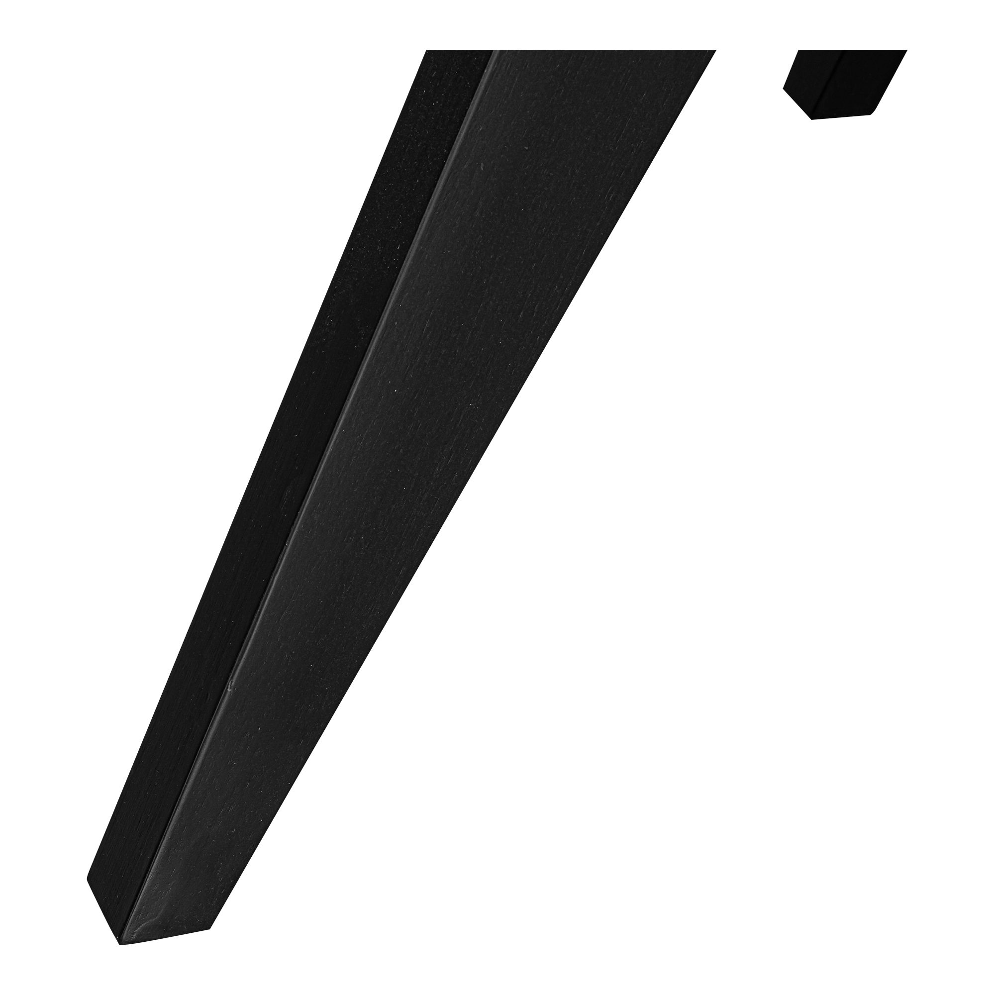 Parq 60 Inch Round Dining Table Black, by Moe's Home, 60" width x 30" height x 60" depth View 10