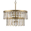 Aurelie 9 Light Round Pendant, by Uttermost, 28" width x 27.5" height x 28" diameter thumbnail 3